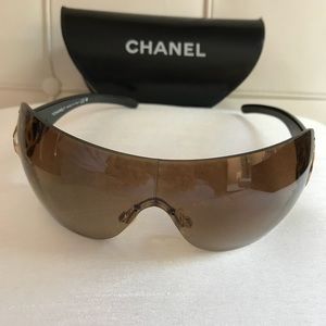 Chanel Brown Shied Sunglasses